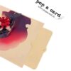 Blank insert card for whale baby pop‑up greeting, perfect for new baby wishes