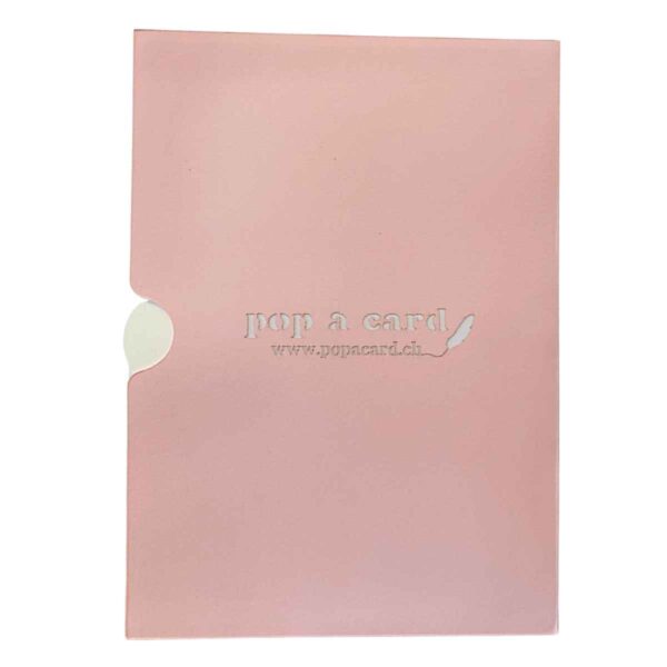 Carte Pop-Up Ours Printemps & Chariot Fleuri – carte pop-up et carte de vœux 3D – face arrière